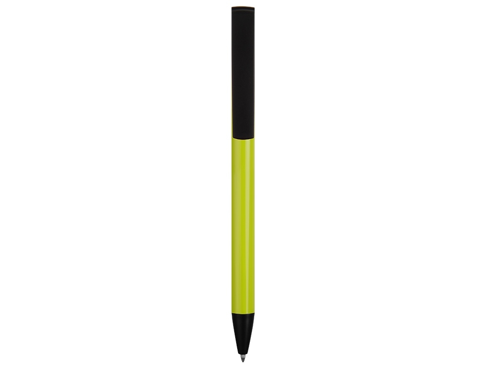 Ручка-подставка шариковая «Кипер Металл», черный, зеленый, пластик, металл
