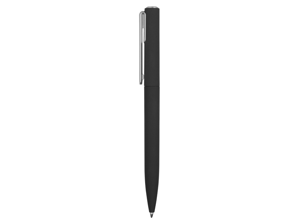 Ручка пластиковая шариковая «Bon» soft-touch, черный, soft touch