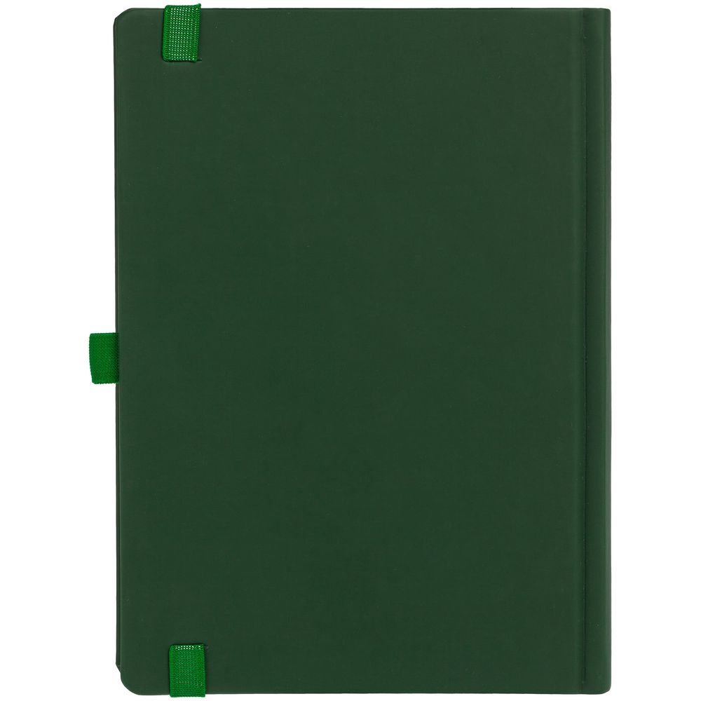 Ежедневник Favor, недатированный, зеленый, зеленый, искусственная кожа; покрытие софт-тач