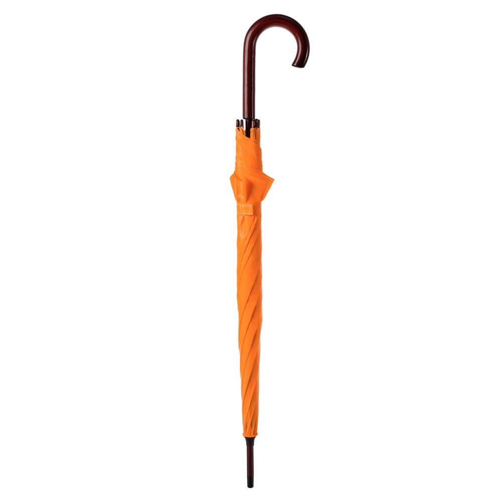 Зонт-трость Standard, оранжевый, оранжевый, полиэстер
