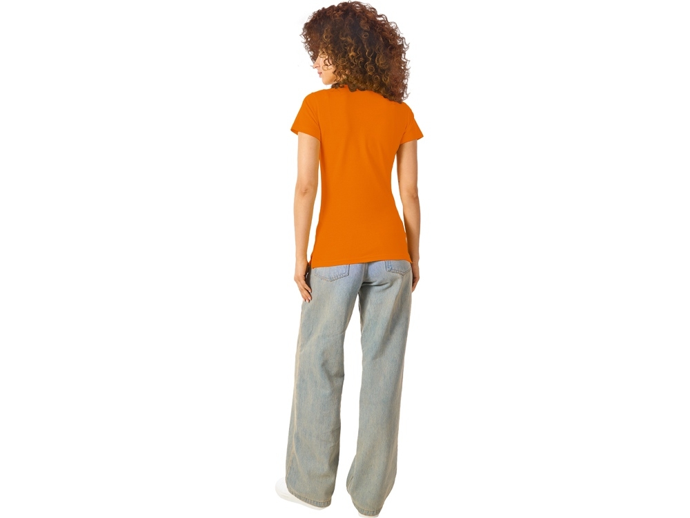 Рубашка поло «First 2.0» женская, оранжевый, хлопок