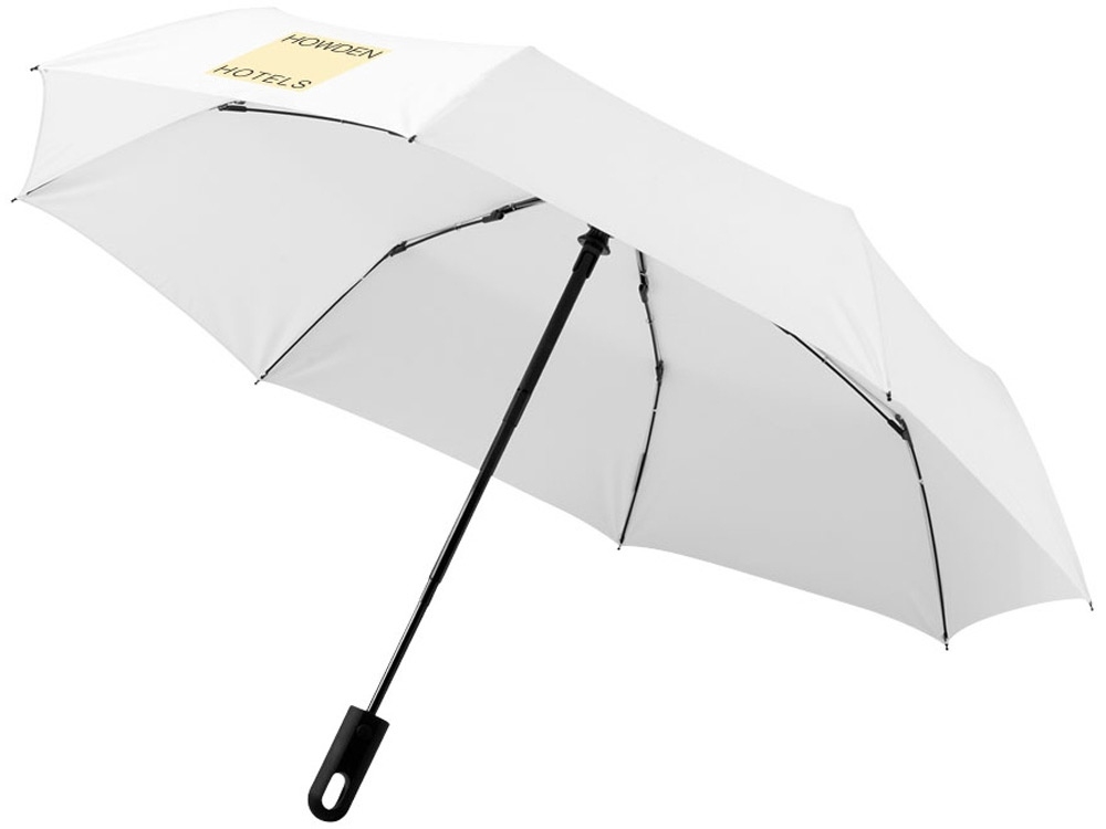 Зонт складной «Traveler», белый, полиэстер