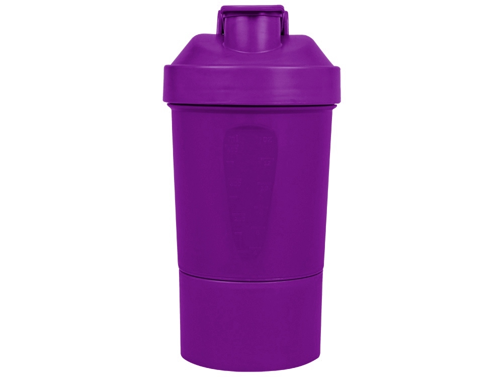 Шейкер для спортивного питания «Level Up», фиолетовый, пластик
