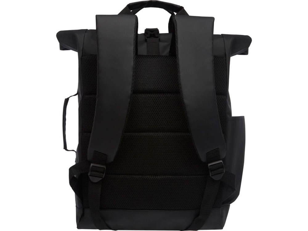 Водонепроницаемый рюкзак «Resi» для ноутбука 15", черный, тарпаулин