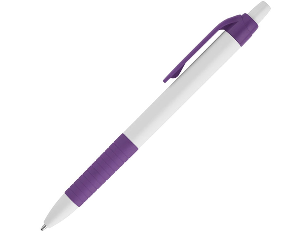 Шариковая ручка с противоскользящим покрытием «AERO», фиолетовый, пластик