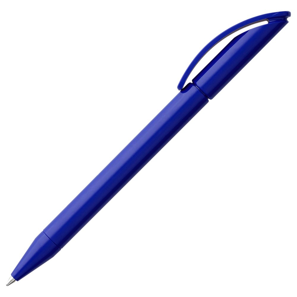 Ручка шариковая Prodir DS3 TPP, синяя, синий, пластик
