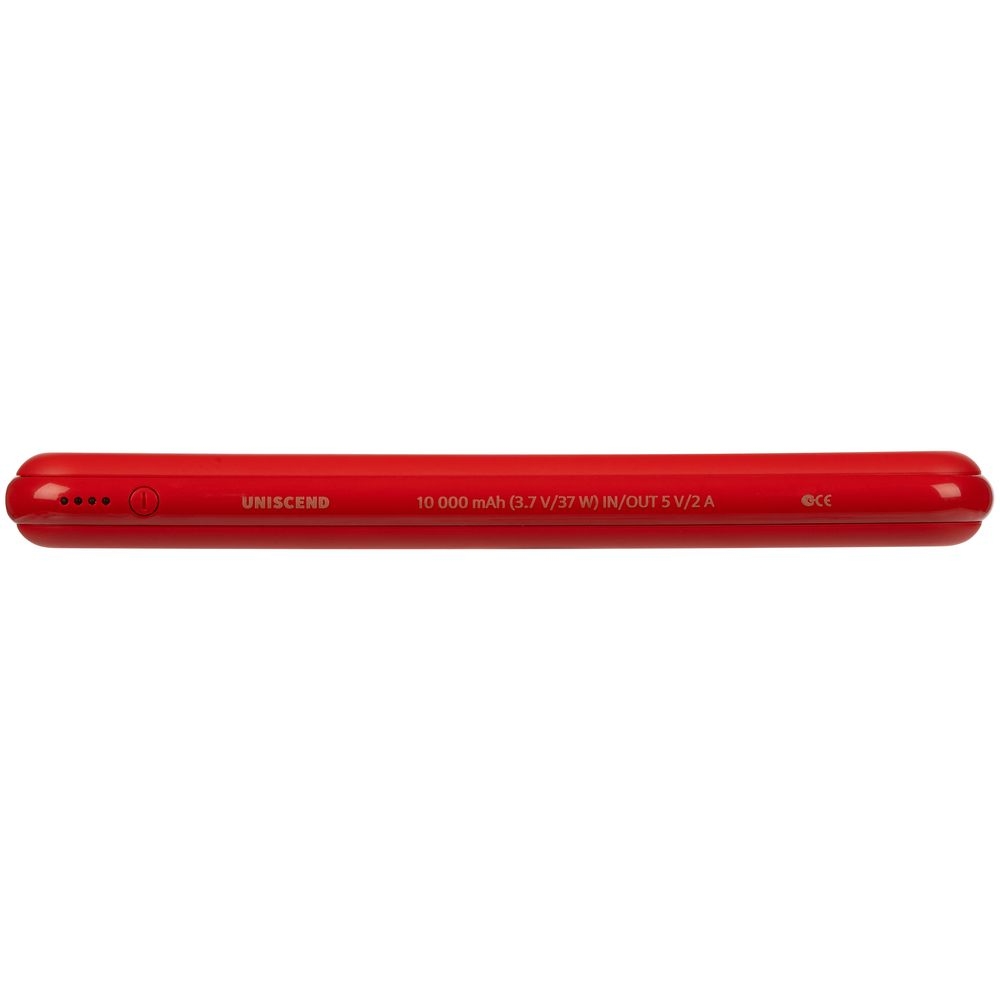 Aккумулятор Uniscend All Day Type-C 10000 мAч, красный, красный