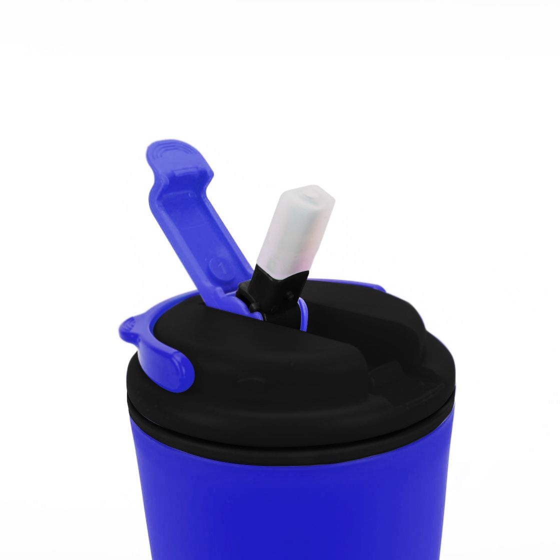 Термостакан Bucket (синий), синий, пластик