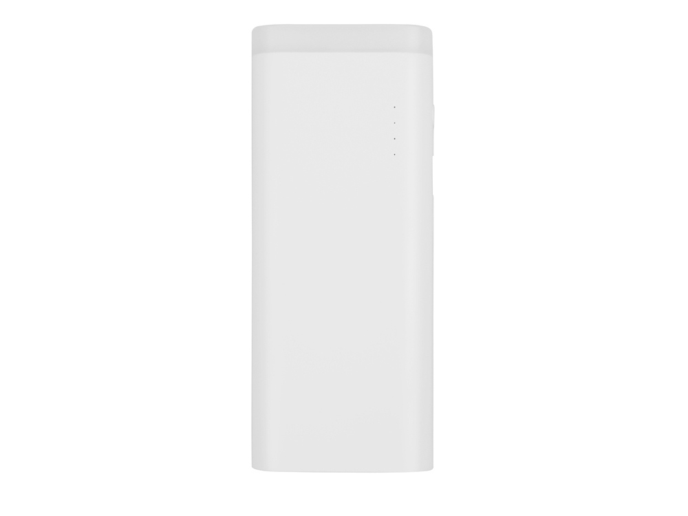 Внешний аккумулятор «Lantern», 12500 mAh, белый, soft touch