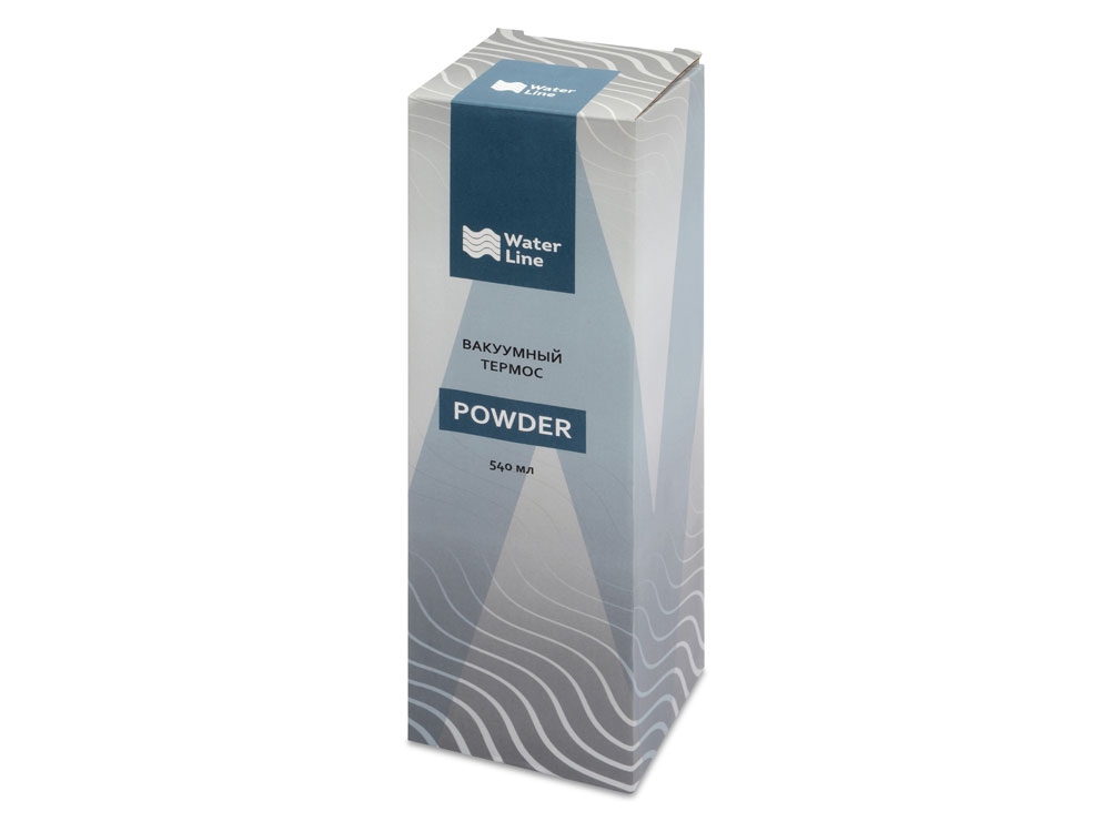 Вакуумный термос «Powder», серый, металл
