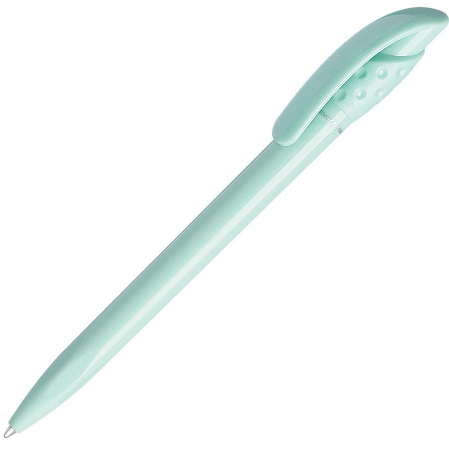 GOLF SAFE TOUCH, ручка шариковая, светло-зеленый, антибактериальный пластик, зеленый, пластик