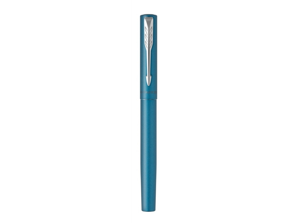 Перьевая ручка Parker Vector, F, серебристый, металл