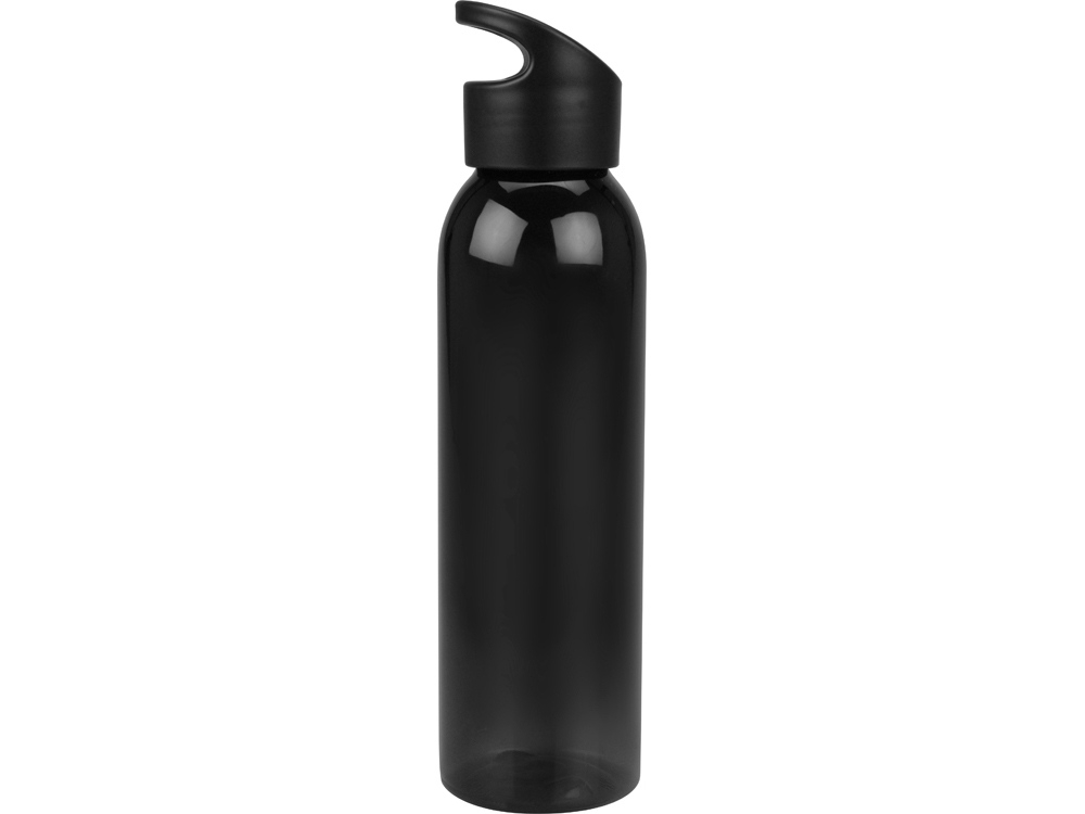 Бутылка для воды «Plain», черный, пластик