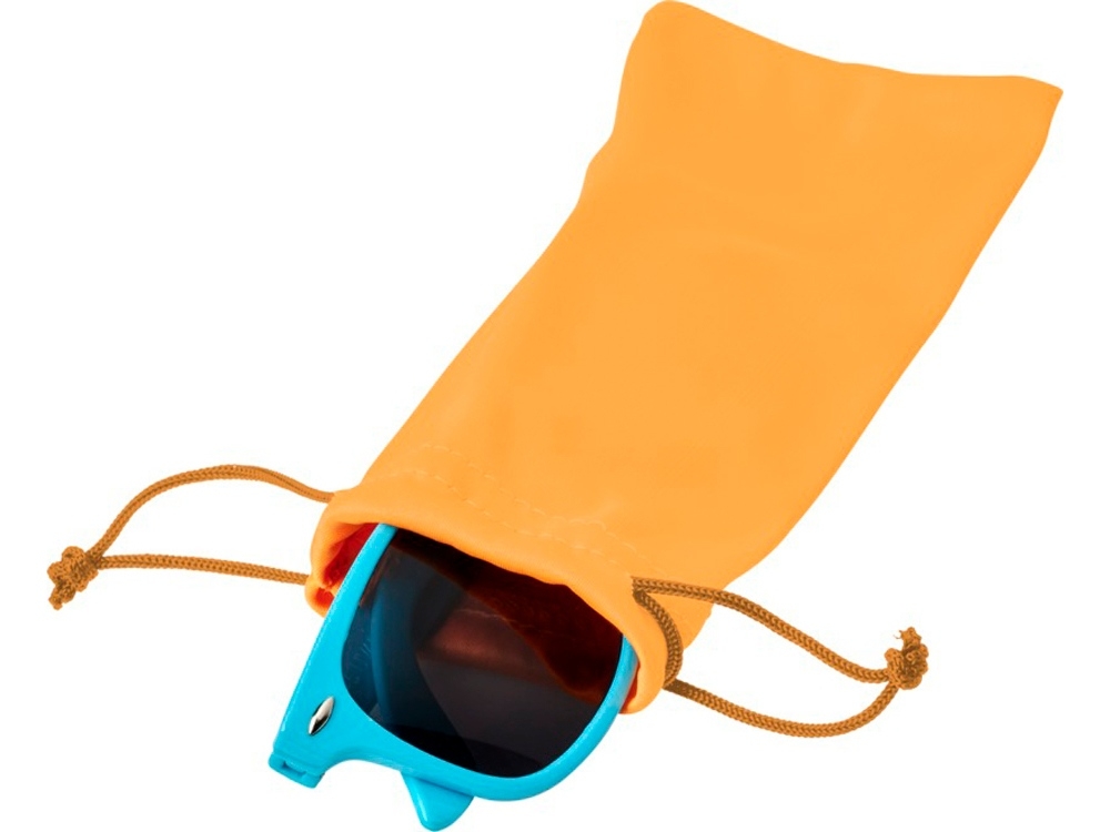 Чехол «Clean» для солнцезащитных очков, оранжевый, полиэстер