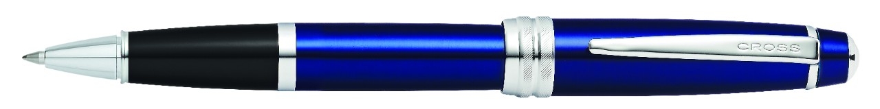 Ручка-роллер Selectip  Cross Bailey. Цвет - синий., синий, латунь