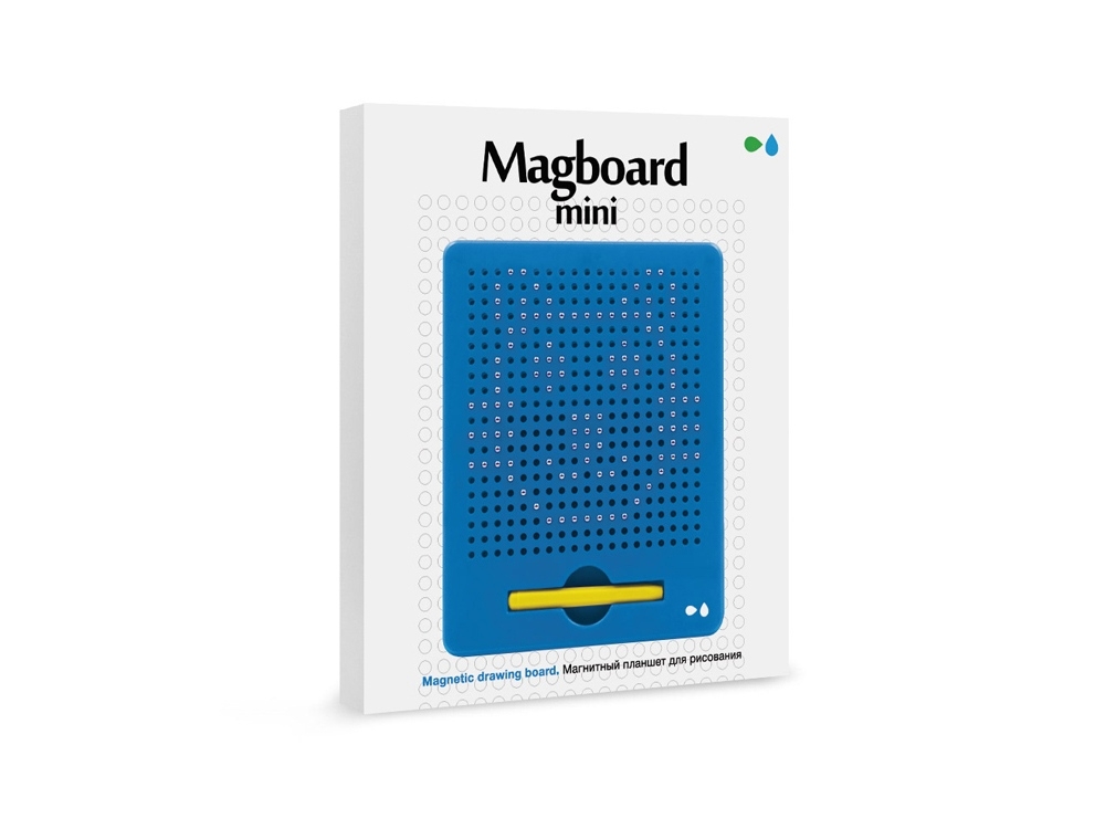 Магнитный планшет для рисования «Magboard mini», синий, пластик, металл
