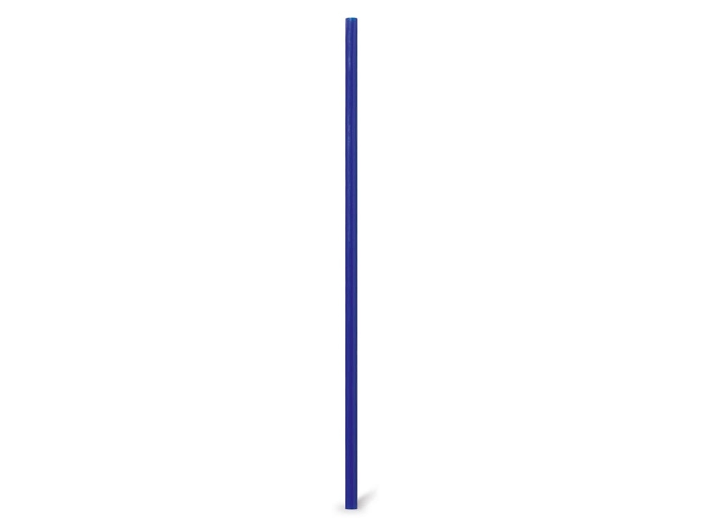 Многоразовая трубочка из силикона «DRINKY», синий, силикон