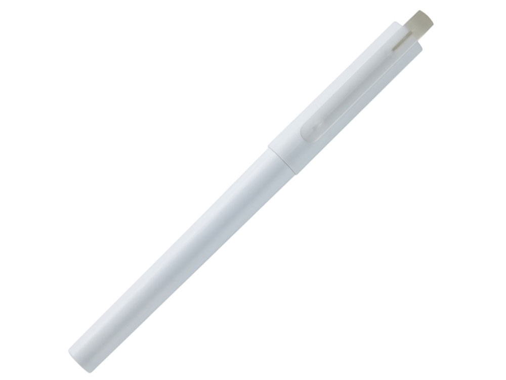 Ручка гелевая «Mauna» из переработанного PET-пластика, белый, пластик