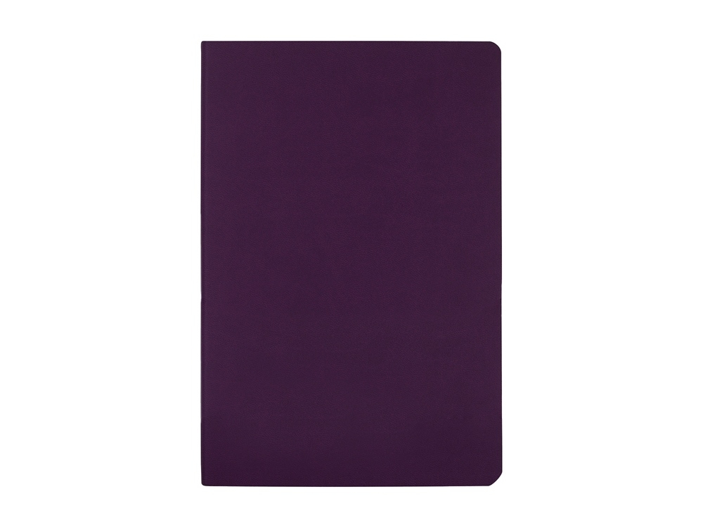 Бизнес тетрадь А5 «Megapolis Velvet flex» soft touch, фиолетовый, кожзам, soft touch