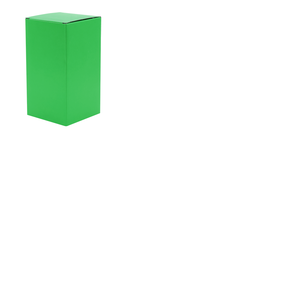 Коробка глянцевая для термокружки Surprise, зеленый, зеленый