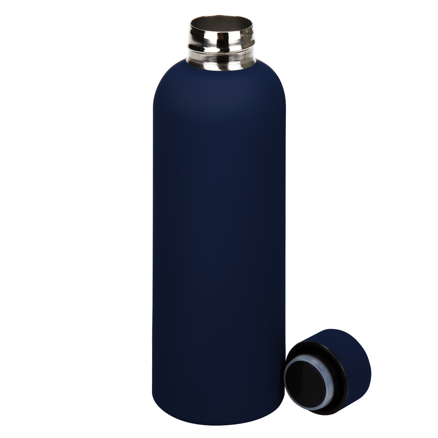 Термобутылка вакуумная герметичная Prima, синяя, синий