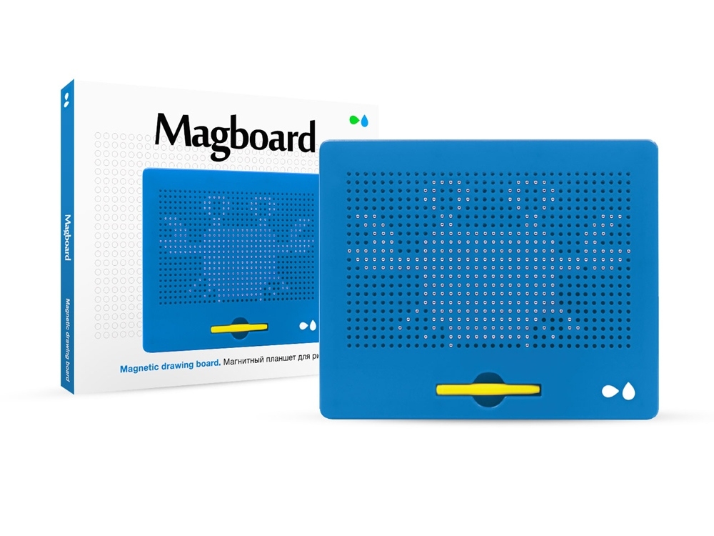 Магнитный планшет для рисования «Magboard», синий, пластик, металл