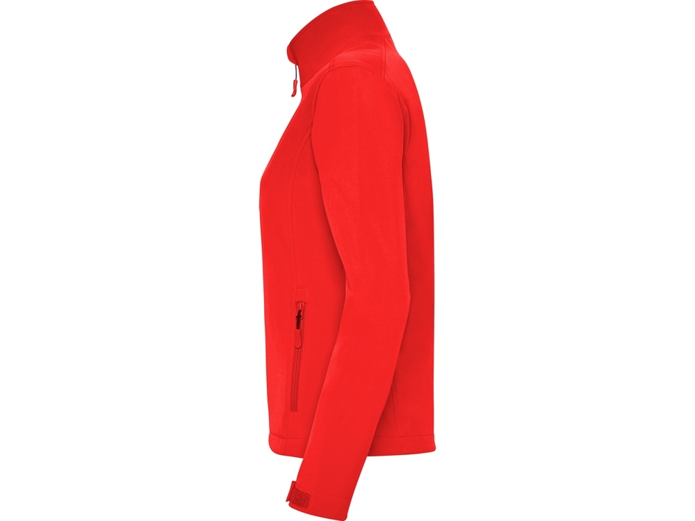 Куртка софтшелл «Nebraska» женская, красный, полиэстер, флис, эластан