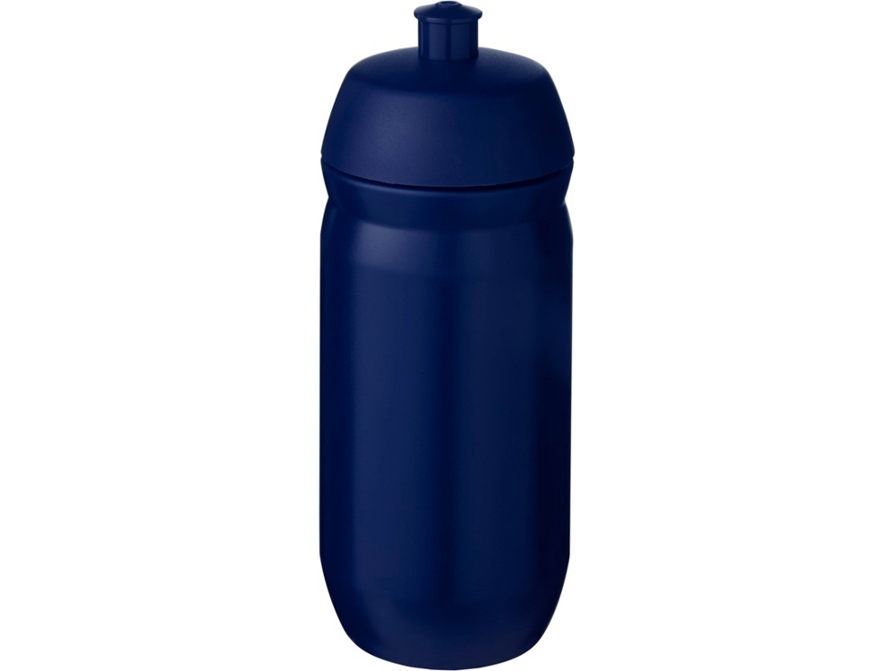 Бутылка спортивная, синий, пластик
