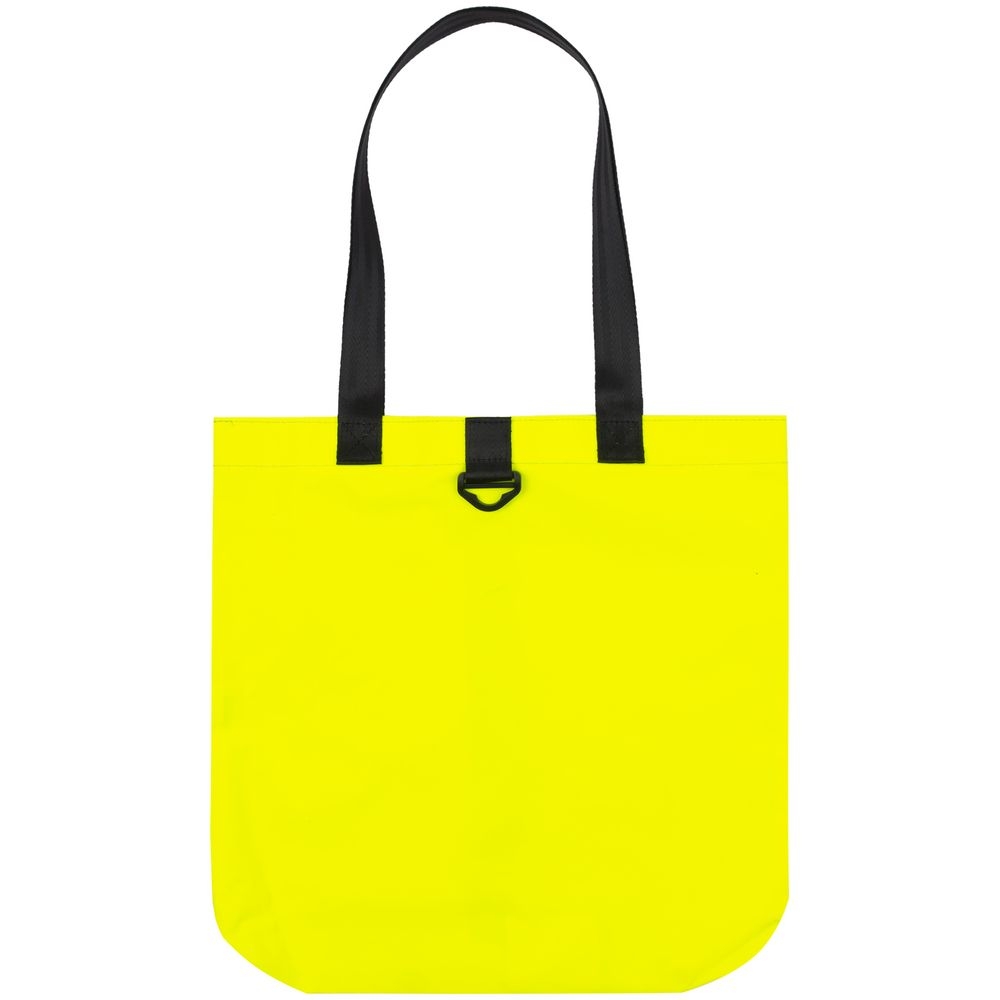 Шопер Manifest Color из светоотражающей ткани, желтый неон, желтый, плотность 260 г/м², хлопок 65%; полиэстер 35%