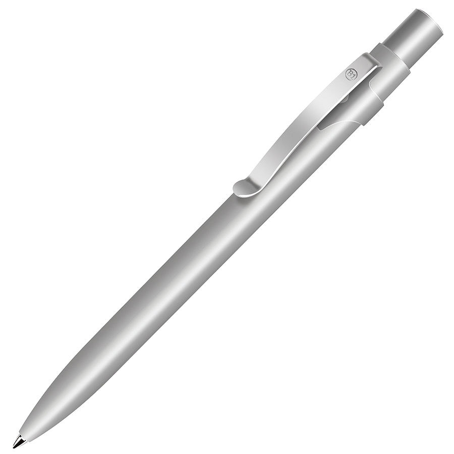 ALPHA, ручка шариковая, серебристый/хром, металл, серебристый