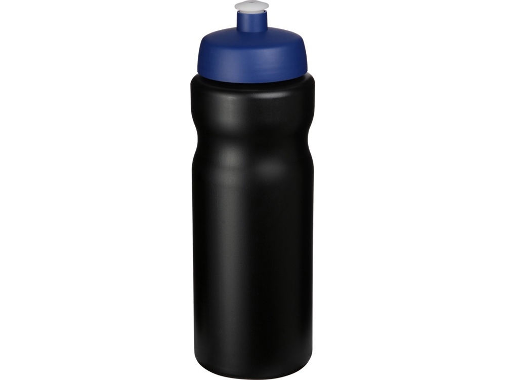 Бутылка спортивная, черный, пластик