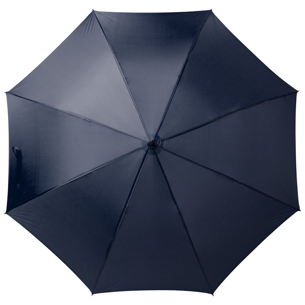 Зонт-трость Wind, темно-синий, синий, пластик