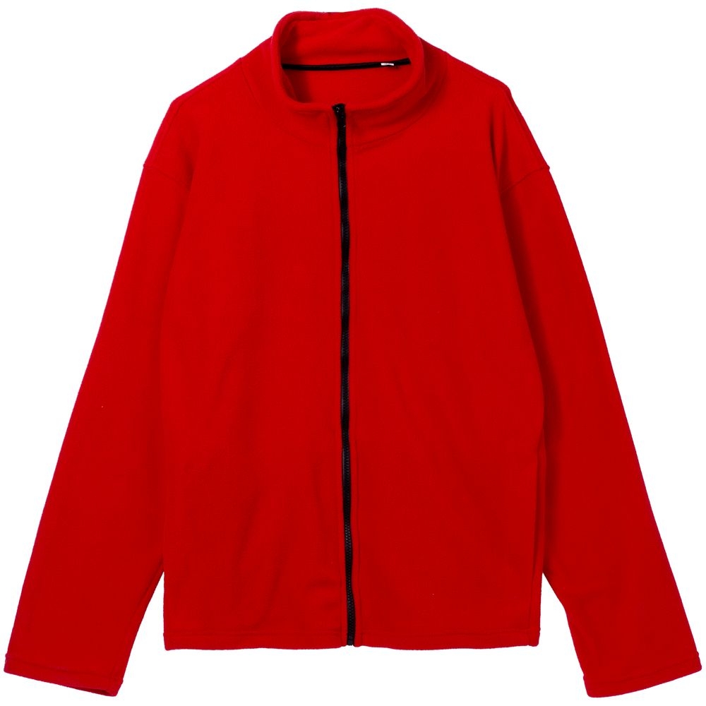 Куртка флисовая унисекс Manakin, красная, красный, флис