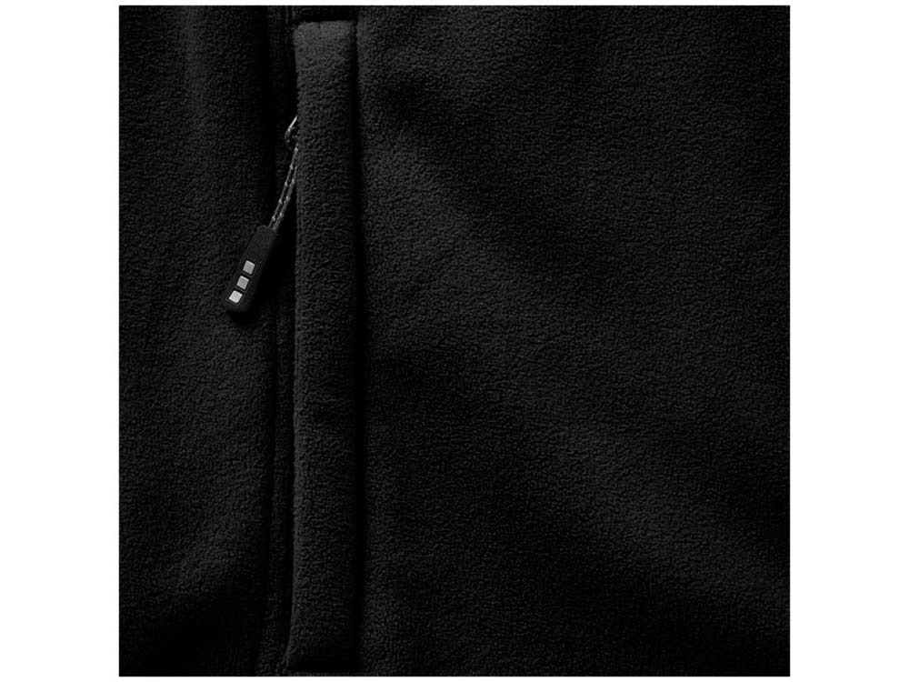 Куртка флисовая "Brossard" женская, черный, полиэстер, флис