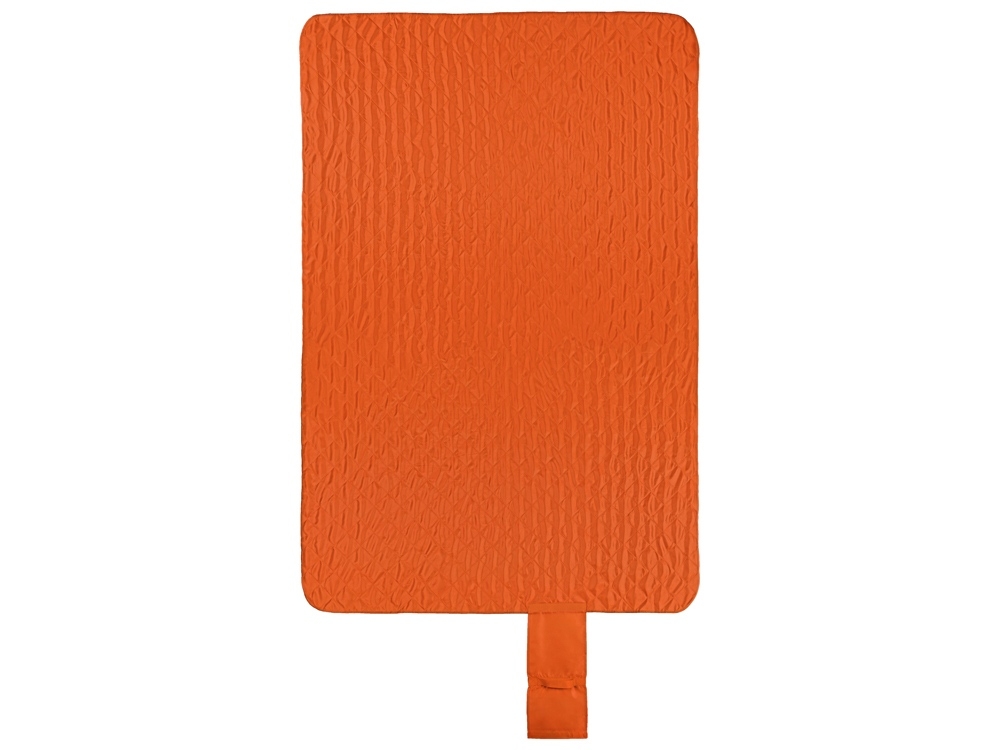 Стеганый плед для пикника «Garment», оранжевый, полиэстер, флис