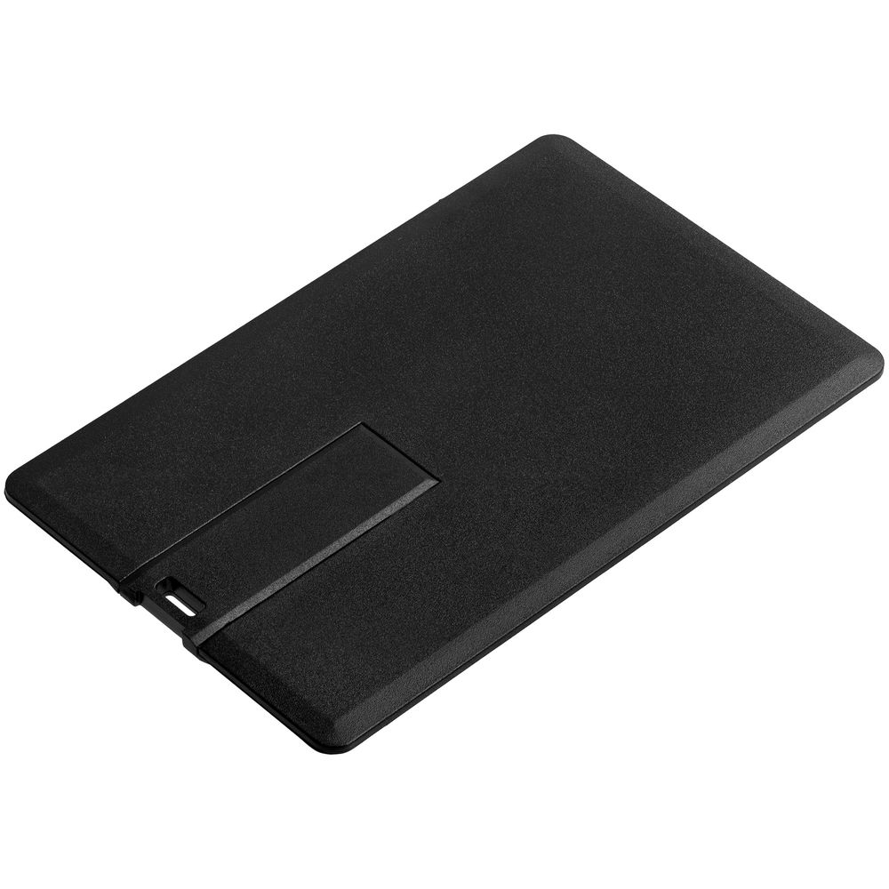 Флешка Card, 8 Гб, черная, черный, пластик