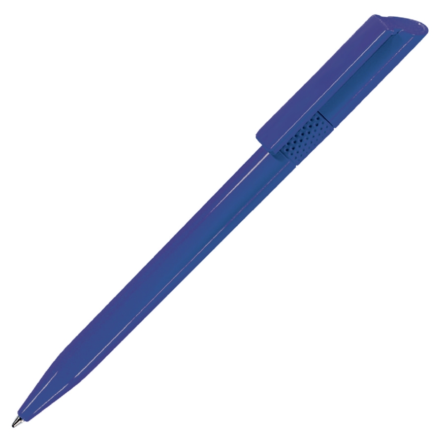 Ручка шариковая TWISTY, синий, пластик, синий, пластик