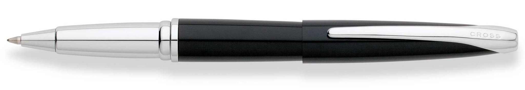 Ручка-роллер Selectip Cross ATX Цвет - черный/серебро, черный, латунь