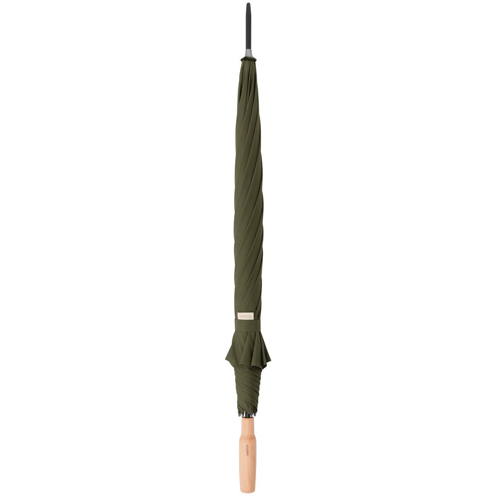 Зонт-трость Nature Stick AC, зеленый, зеленый, полиэстер