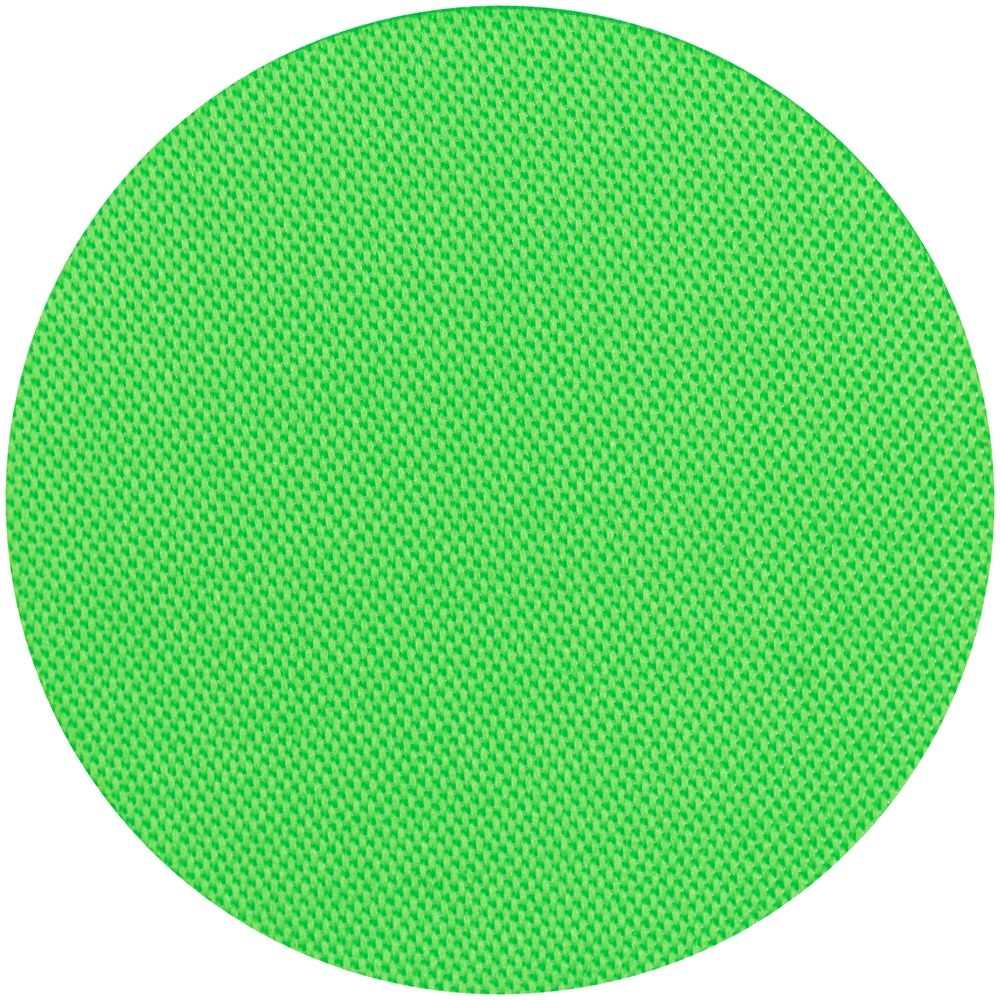 Наклейка тканевая Lunga Round, M, зеленый неон, зеленый, полиэстер
