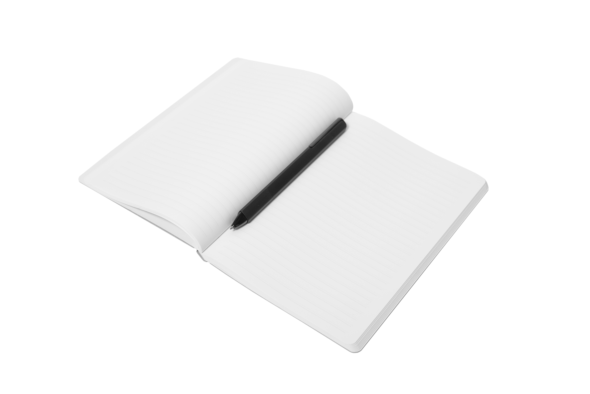 Тетрадь Pininfarina Stone Paper черная 14х21см каменная бумага, 64 листа, линованная, #000000, каменная бумага
