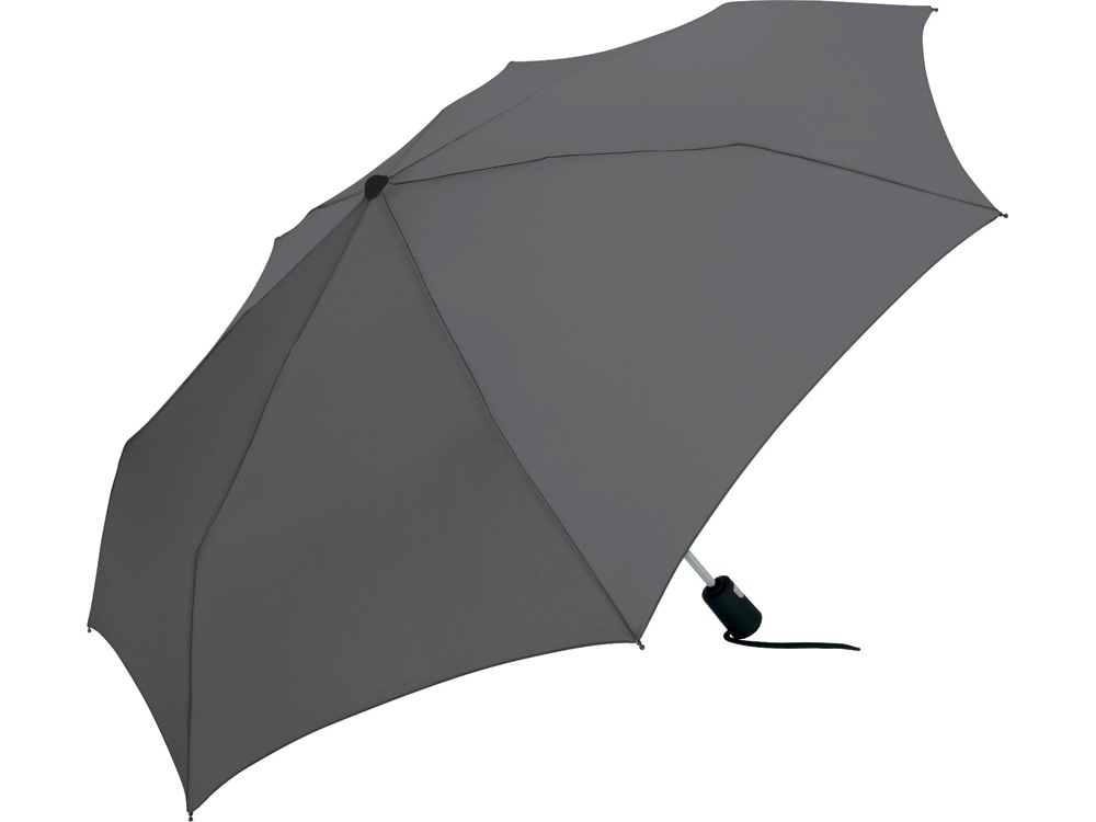 Зонт складной «Trimagic» полуавтомат, серый, полиэстер