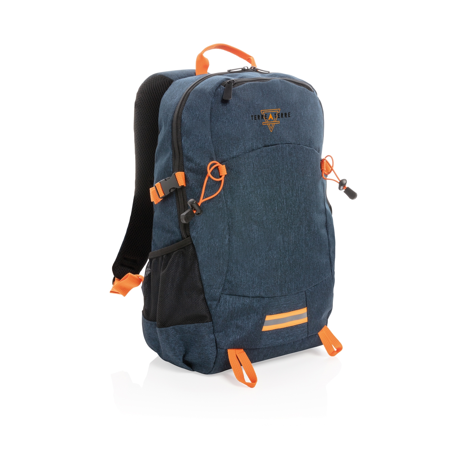Рюкзак Outdoor с RFID защитой, без ПВХ, синий, полиэстер; tpe