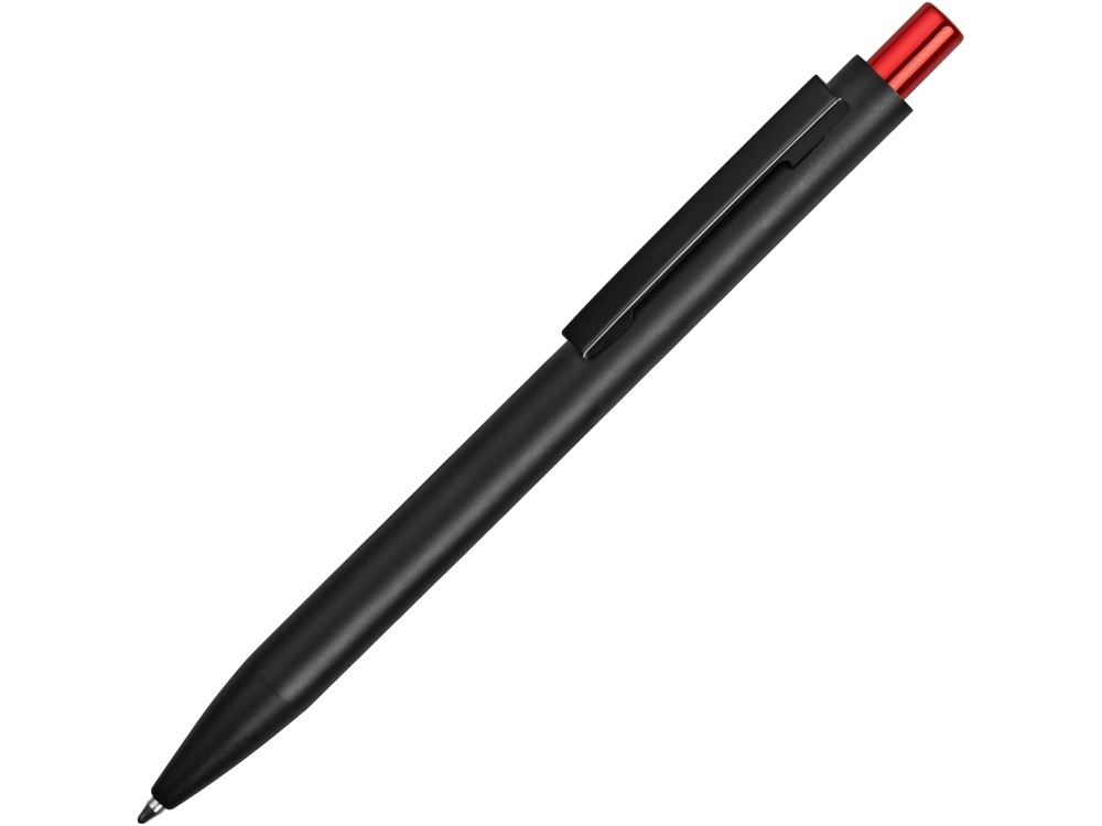 Ручка металлическая шариковая «Blaze», черный, красный, металл