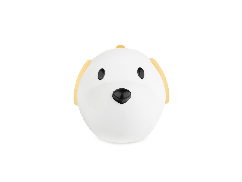 Ночник «LED Puppy», белый, желтый, пвх