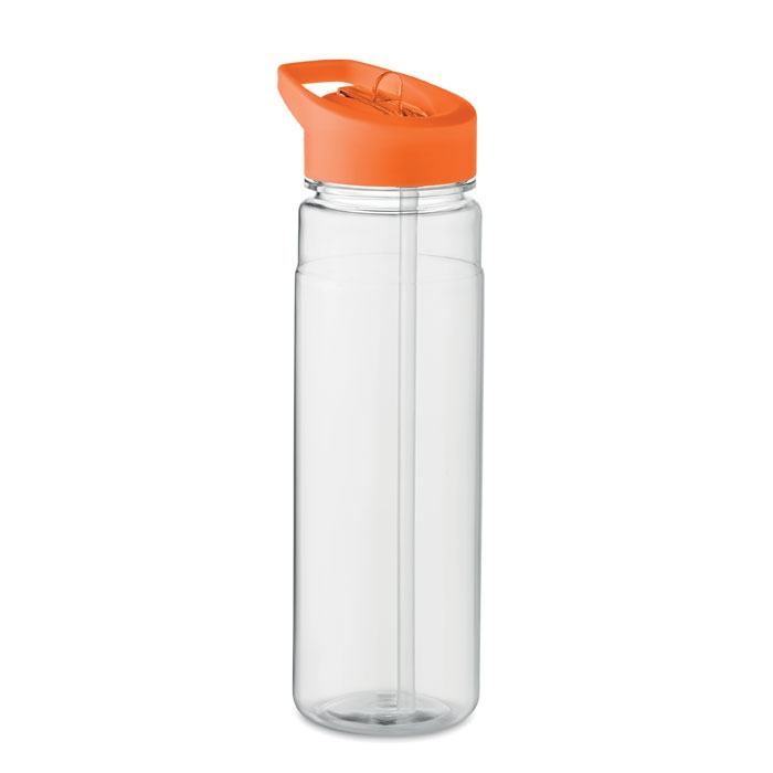Бутылка 650 мл, оранжевый, rpet