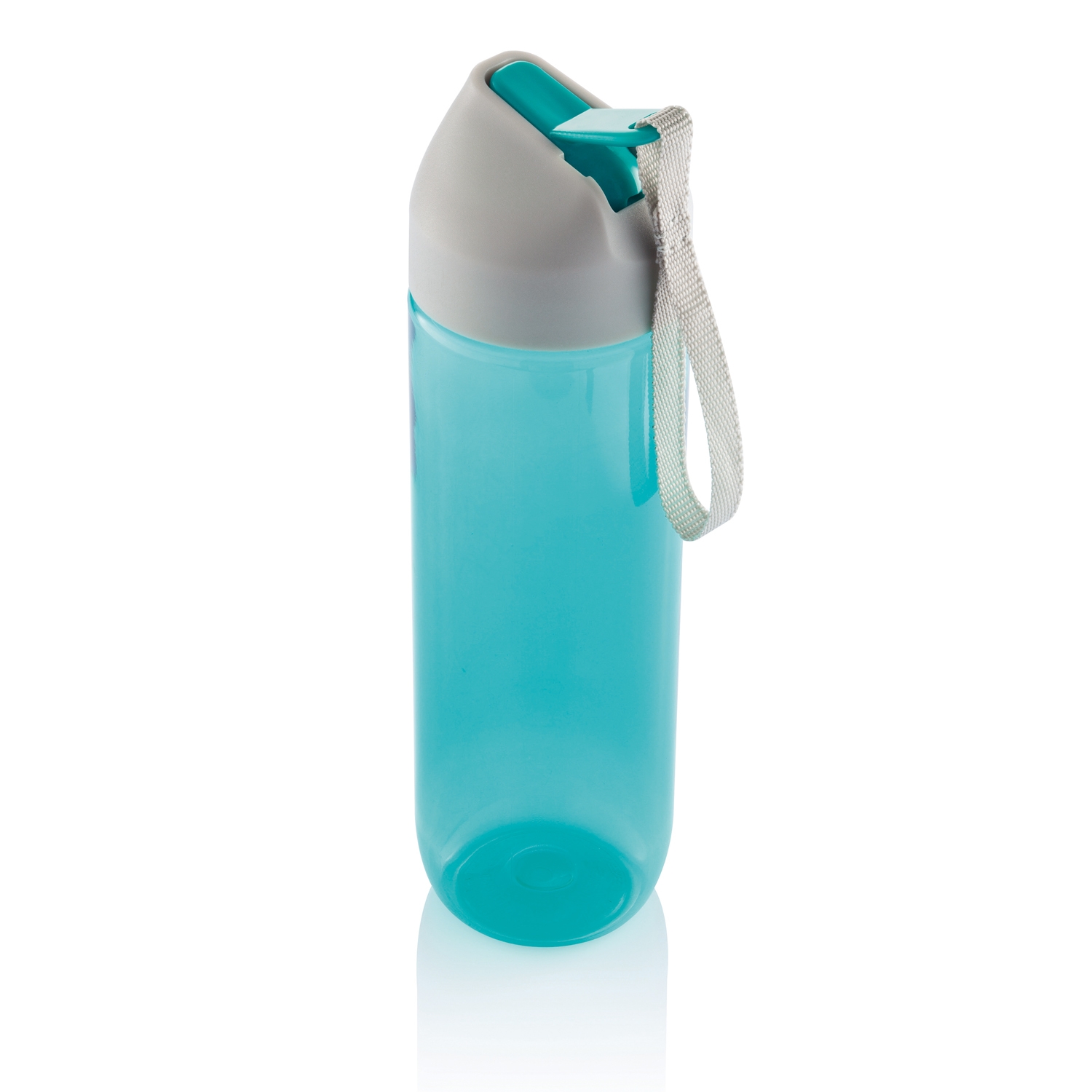 Бутылка для воды Neva, 450 мл, бирюзовый; серый, tritan; pp