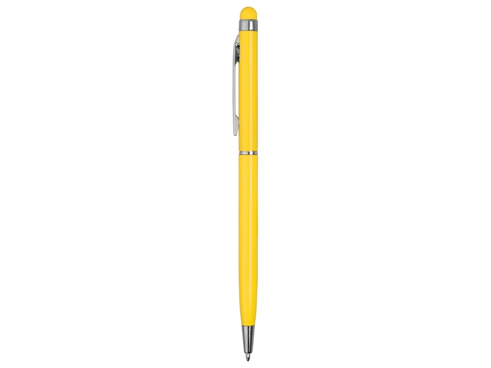 Ручка-стилус металлическая шариковая «Jucy», желтый, металл