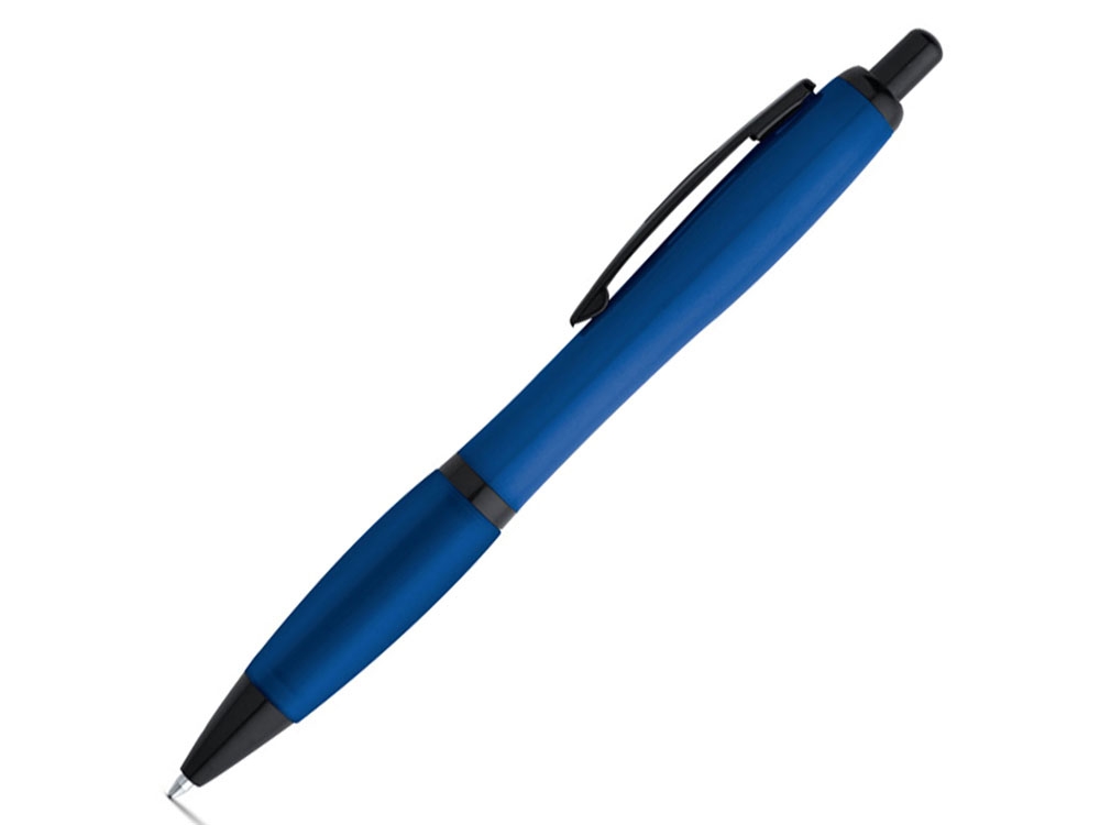 Шариковая ручка с зажимом из металла «FUNK», синий, пластик