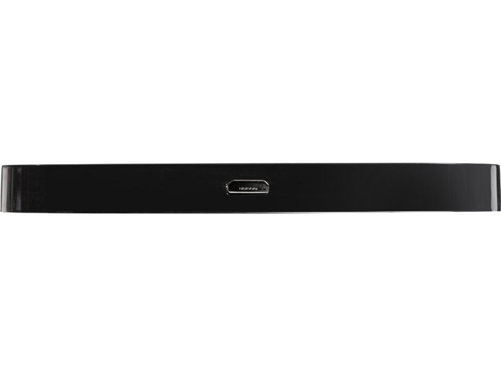 USB-хаб с беспроводной зарядкой «Tile», 5 Вт, черный